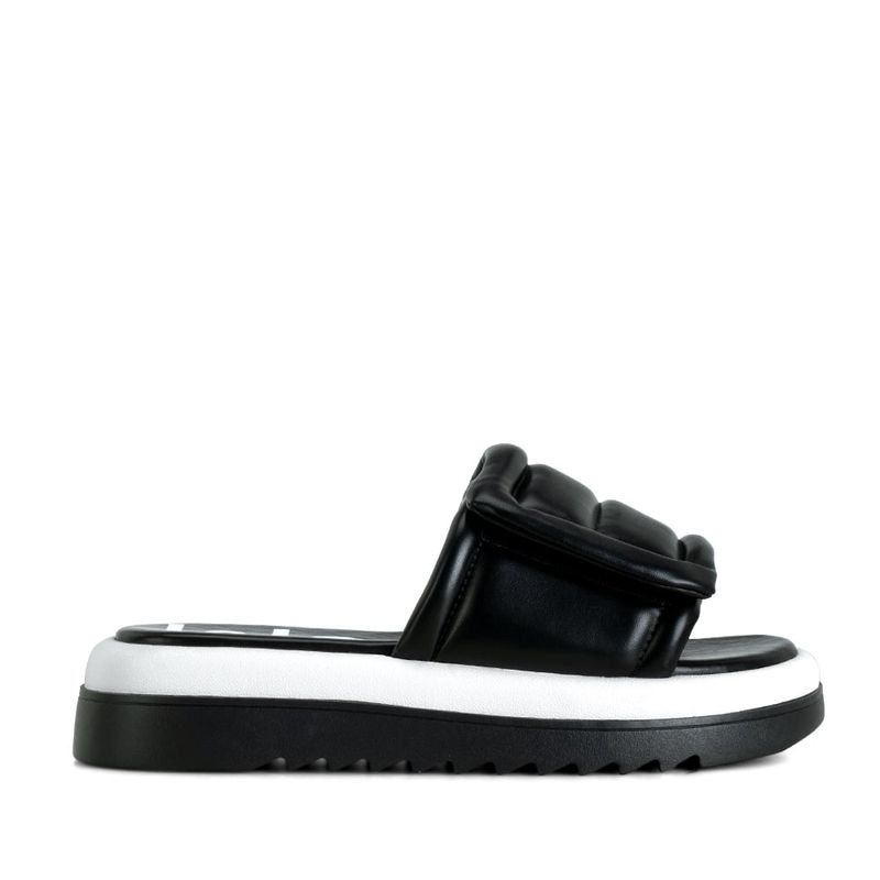 WEIDE - Sandalia Plataforma Negro Casual GH98 Weide