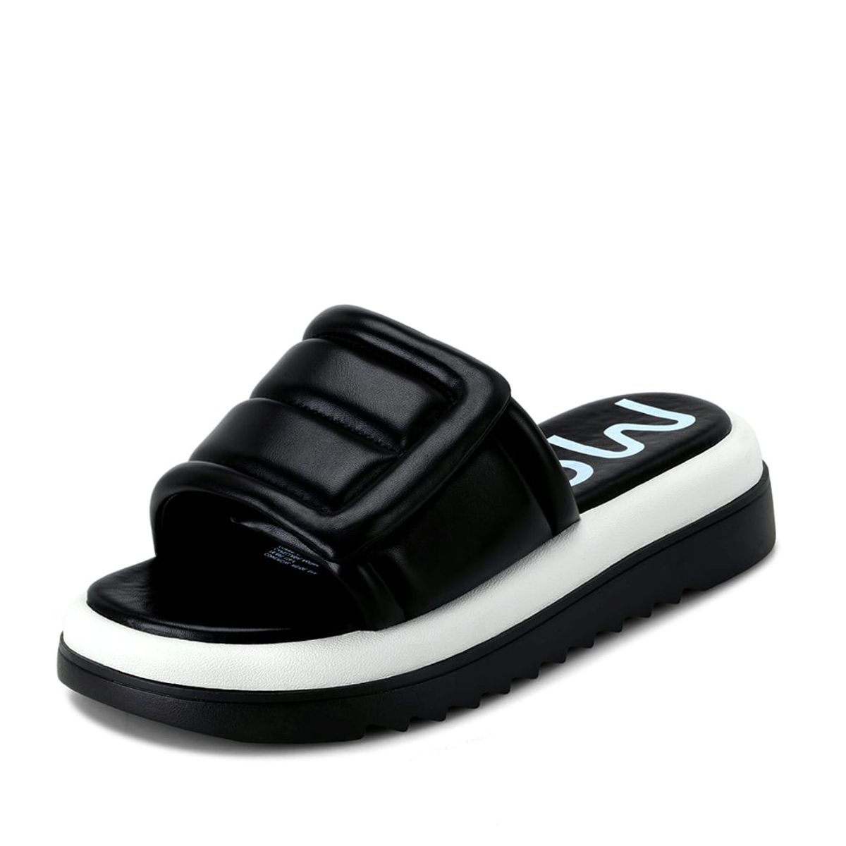 WEIDE - Sandalia Plataforma Negro Casual GH98 Weide