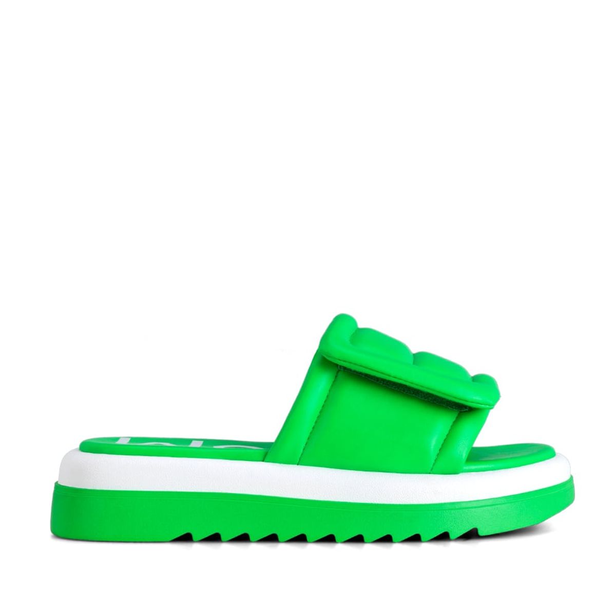 WEIDE - Sandalia Plataforma Verde Casual GH98 Weide