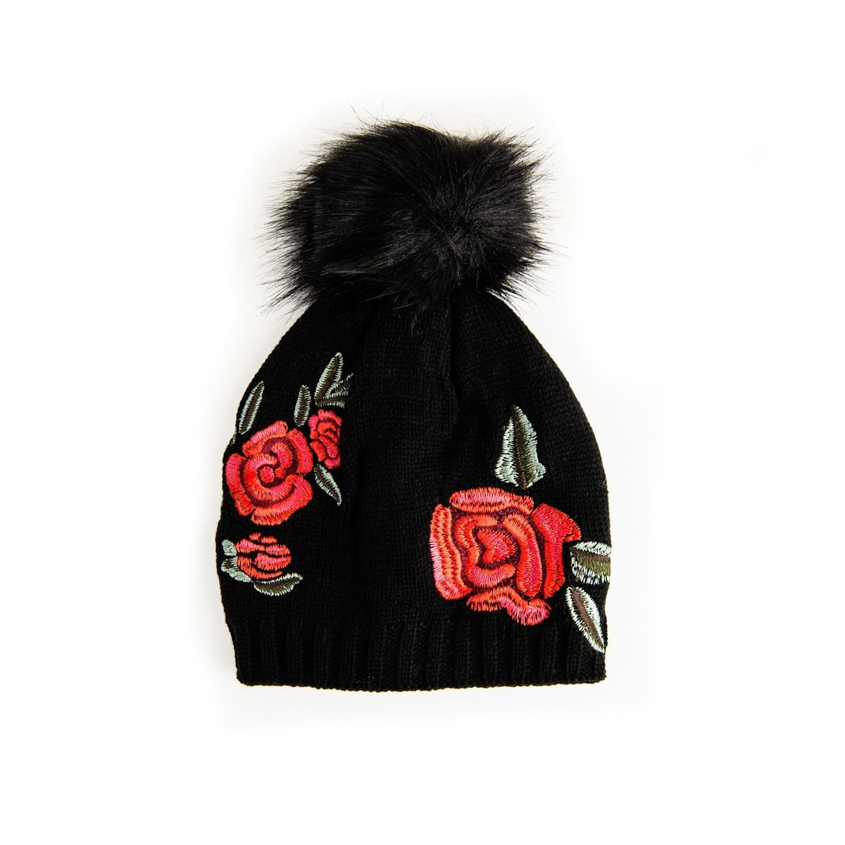 PILLIN - Gorro Bebé Algodón Invierno Niña Negro PILLIN_.