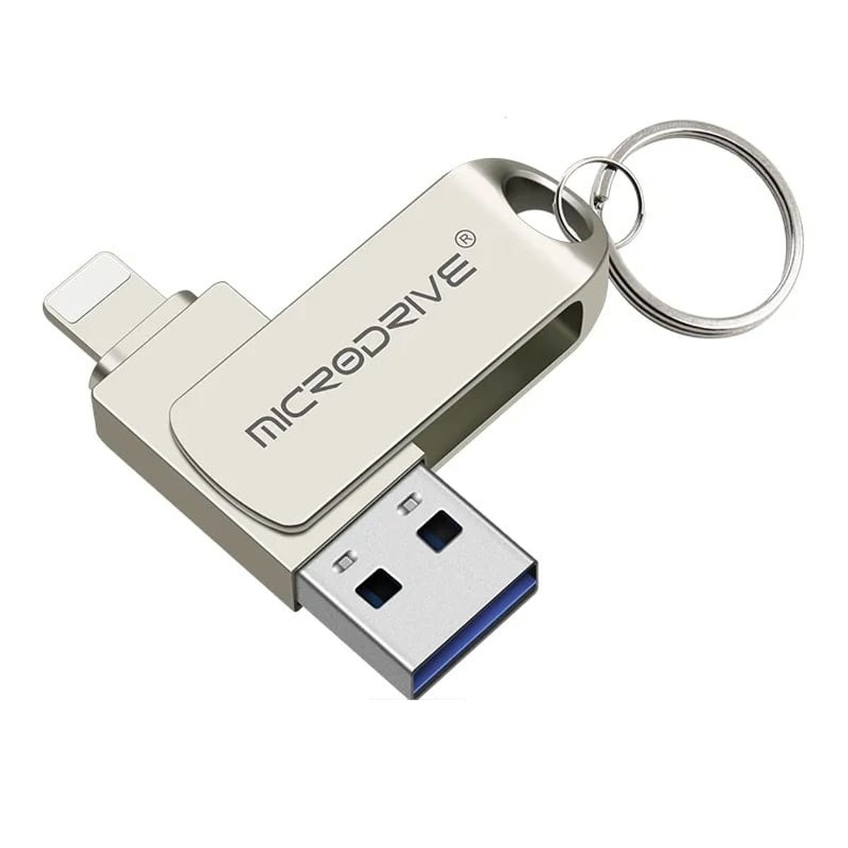 GENERICO - Memoria Pendrive Para IPhone Y iPad 128gb Usb 3.0 Llavero