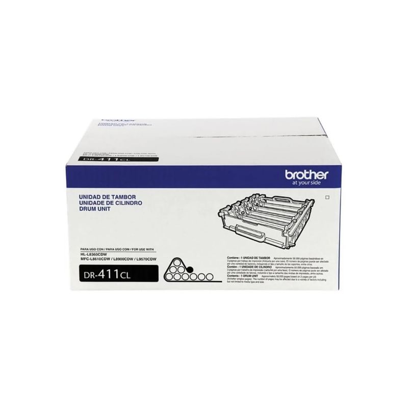 BROTHER - Tambor Brother DR-411CL 50000 páginas Negro BROTHER