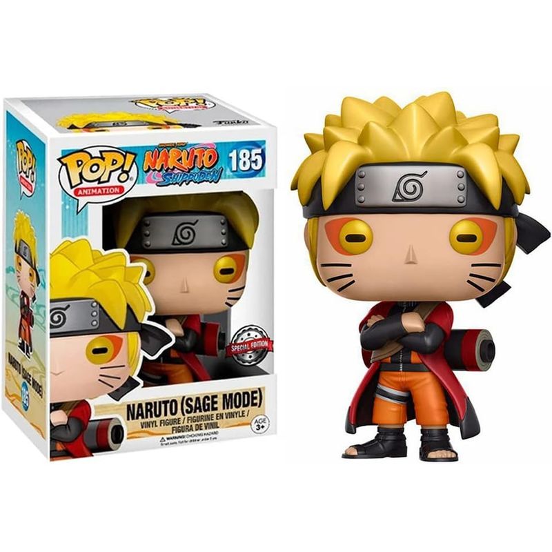 FUNKO - Funko Pop Naruto Sage Mode 185 - Naruto Shippuden