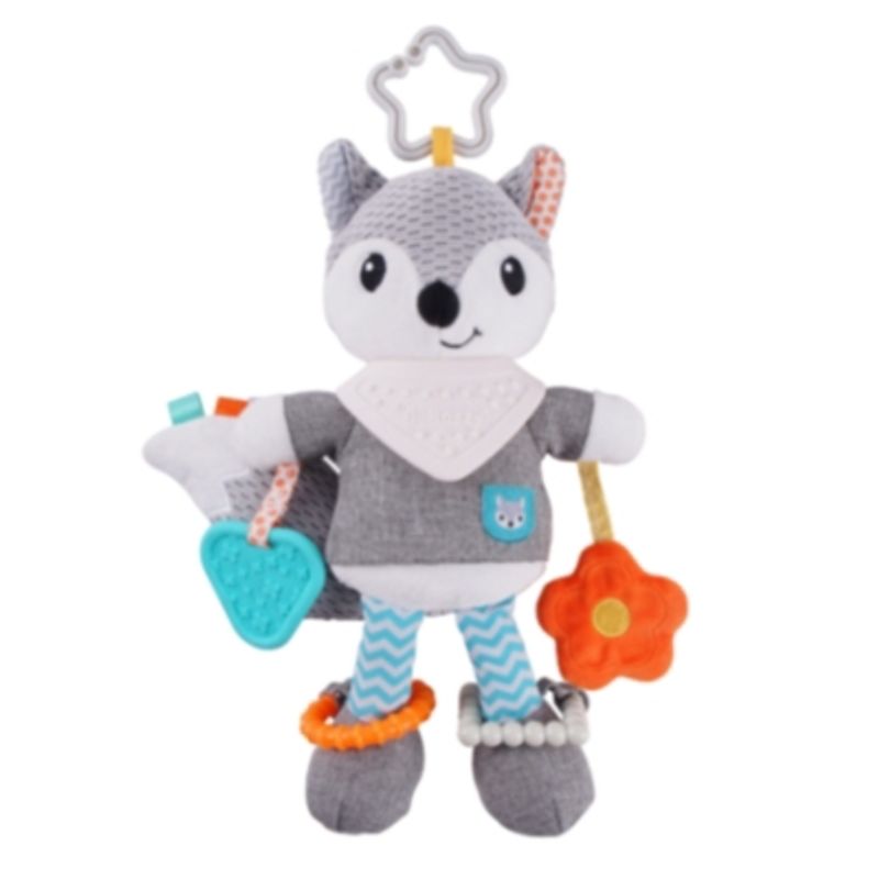TEDMIMAK - Peluche Interactivo Colgante para Bebés Tedmimak Gris