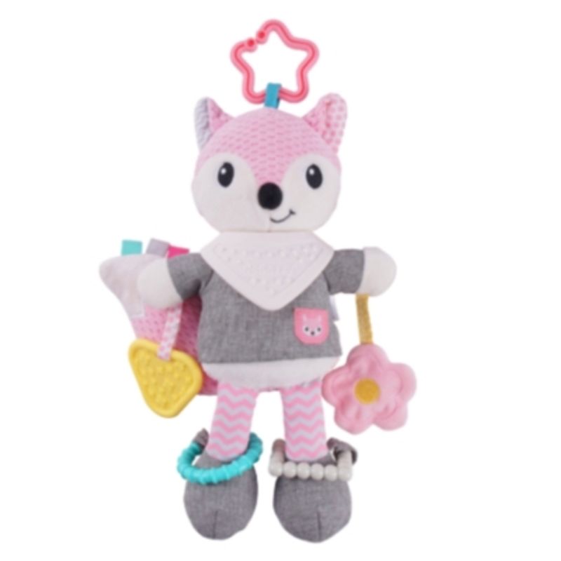 TEDMIMAK - Peluche Interactivo Colgante para Bebés Tedmimak Rosa