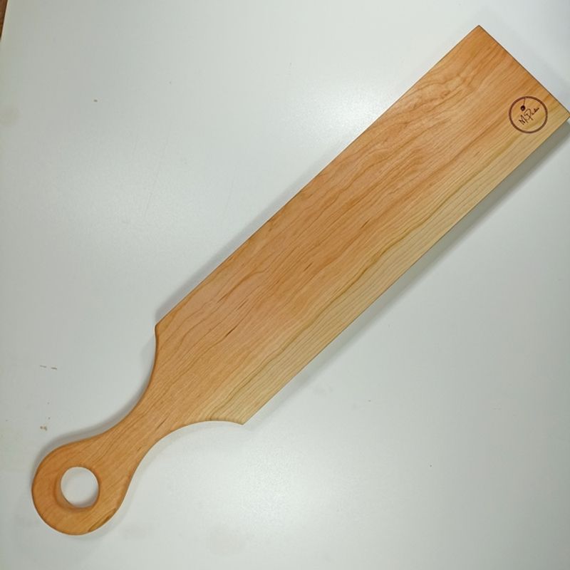 MI PICOTEO - Tabla de aperitivo, madera lenga, 12 x 60 cm