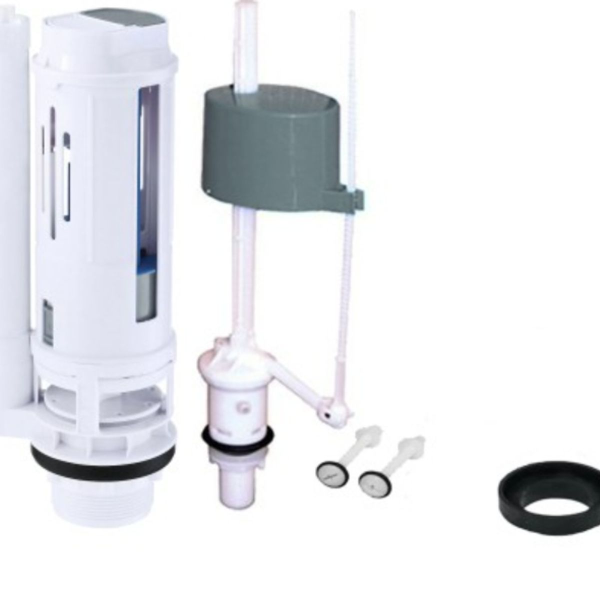 GENERICO - Kit Valvula Completo 20cm Fitting para Baño 20 cm con Boton