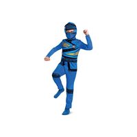 Disfraz Ninja Lego Ninjago Modelo JAY Original Talla 7-8
