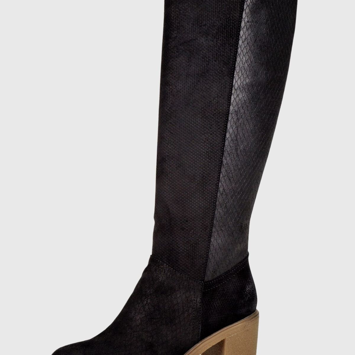 DEGAS - Bota Cuero Muriel Negro DEGAS