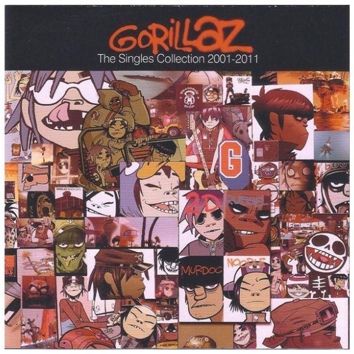 HITWAY MUSIC - GORILLAZ - SINGLES COLLECTION 2001 - 2011 - CD HITWAY MUSIC