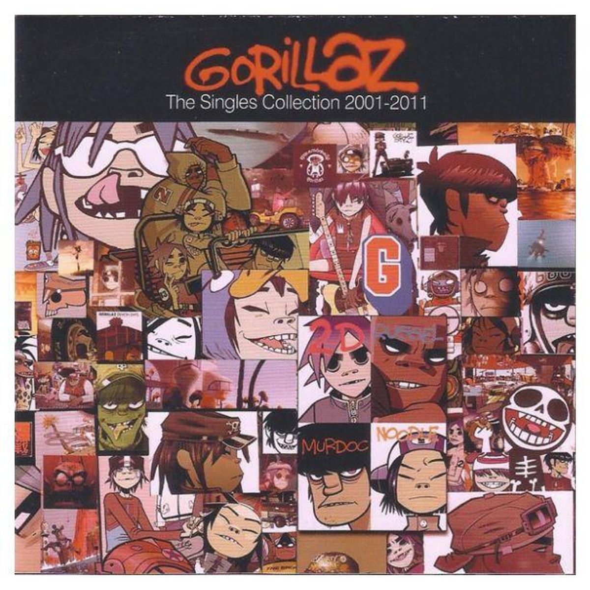 HITWAY MUSIC - GORILLAZ - SINGLES COLLECTION 2001 - 2011 - CD HITWAY MUSIC