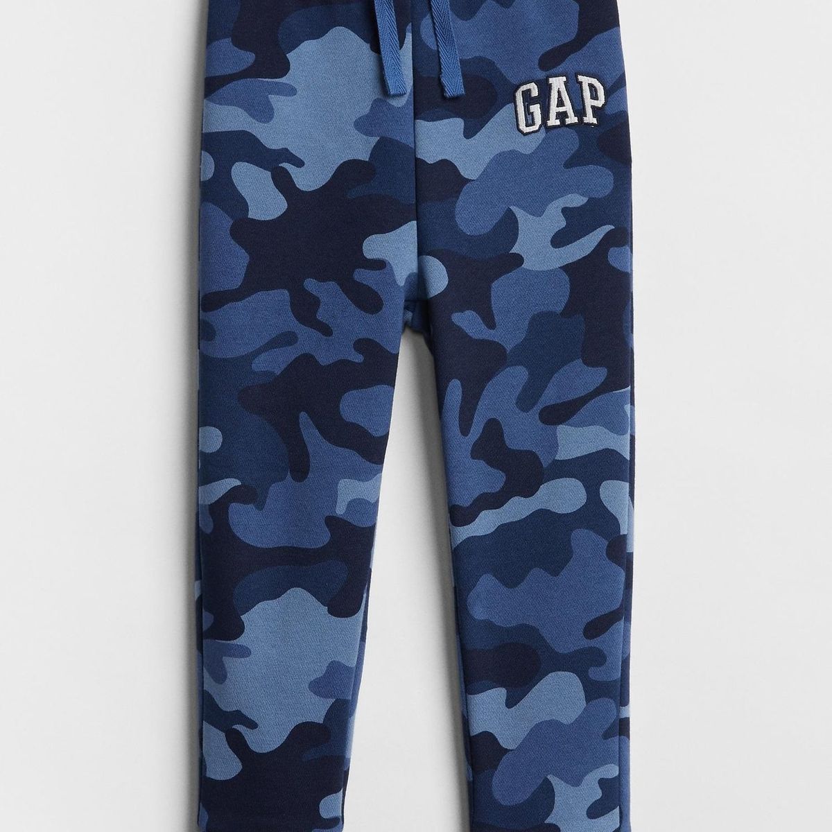 GAP - Pantalón de Buzo Logo Marca Azul GAP