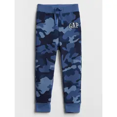 GAP - Pantalón de Buzo Logo Marca Azul