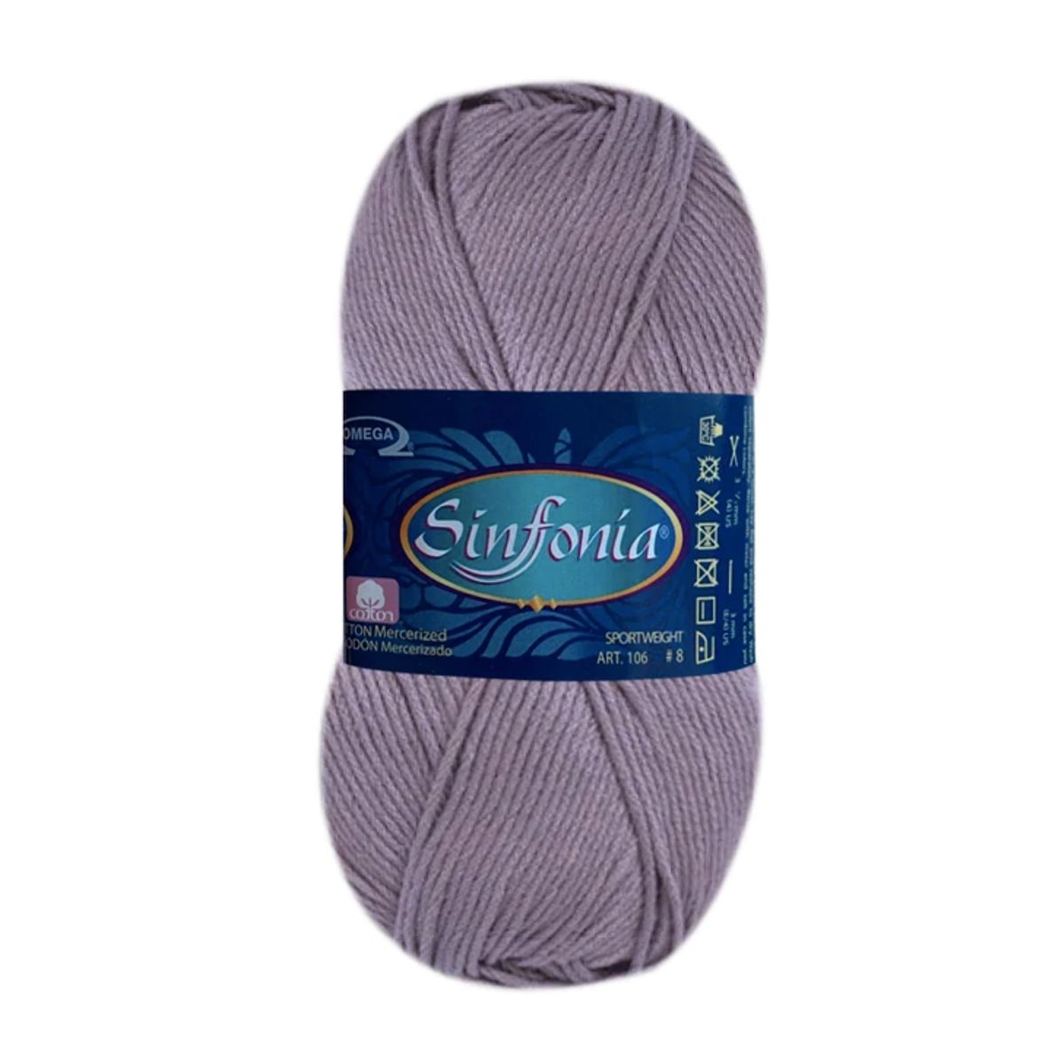 OMEGA - Algodón Sinfonía 100 gr. Gris