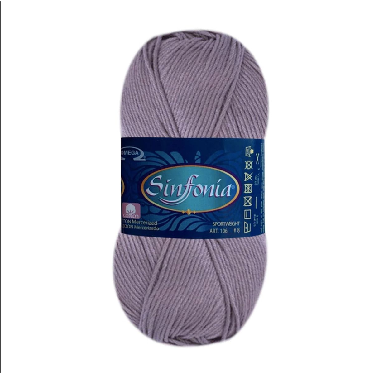 OMEGA - Algodón Sinfonía 100 gr. Gris