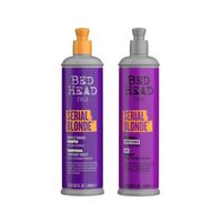 Shampoo y Acondicionador para Rubios Serial Blonde Bed Head.