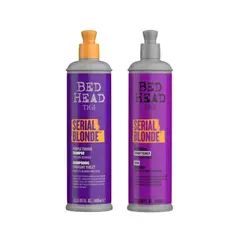 TIGI - Shampoo y Acondicionador para Rubios Serial Blonde Bed Head.