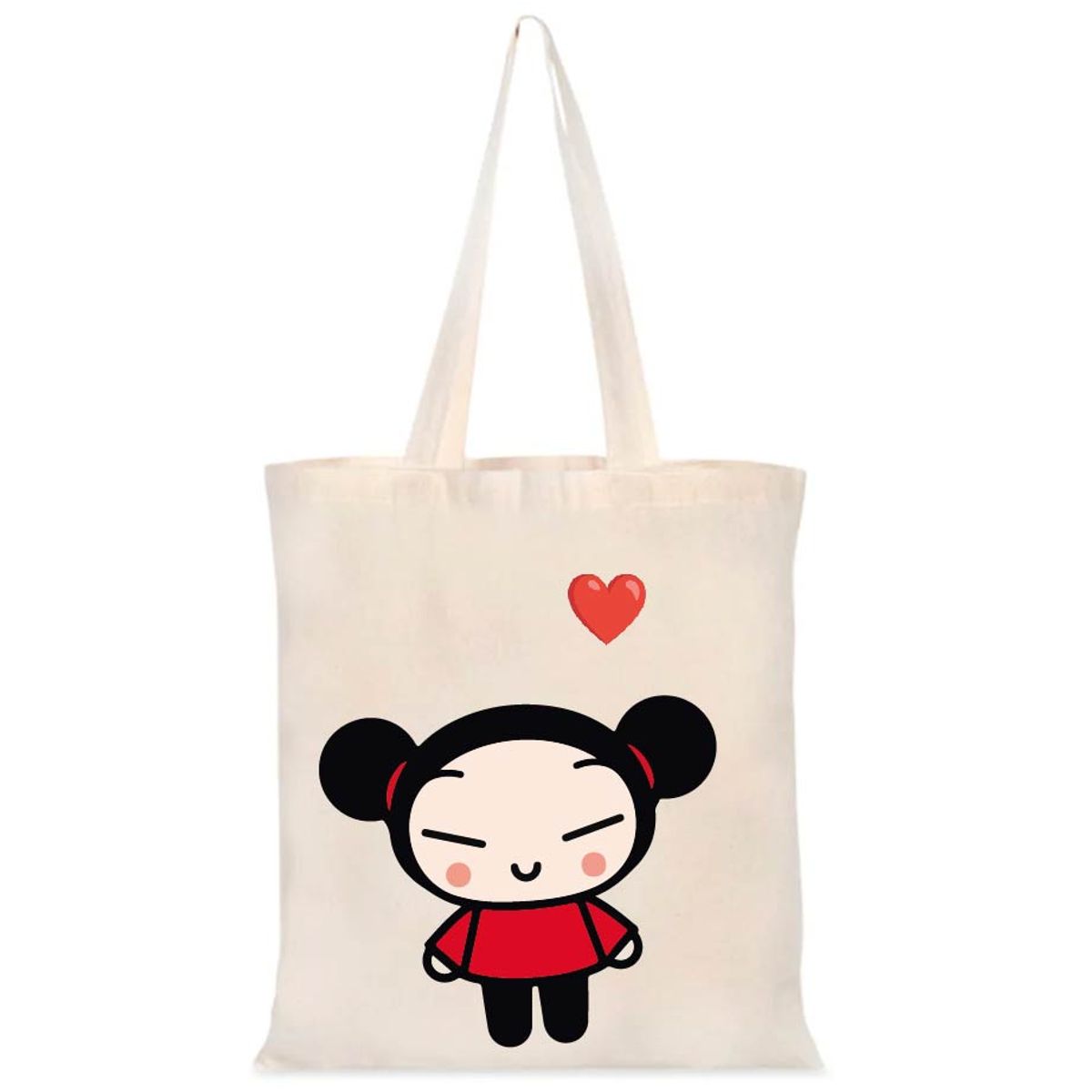 GENERICO - BOLSO PUCCA  TOTE BAG  CREA  ESTAMPADO PUCCA COMICS 35 X 40 CM