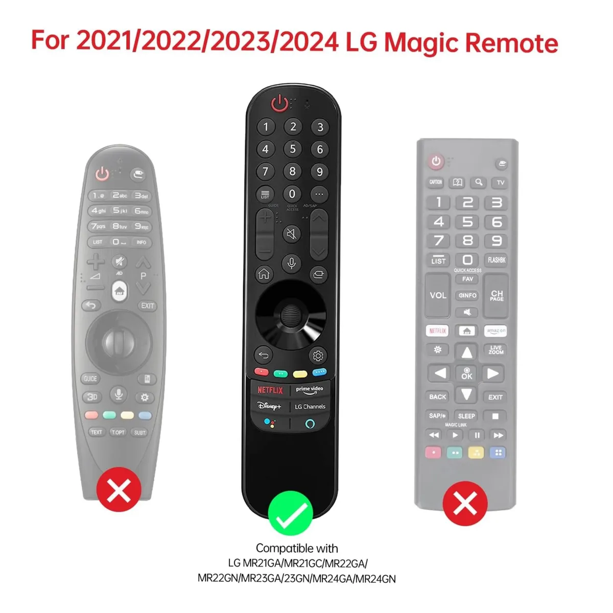 URBANCASE - Protectores UrbanCase Para Magic Control LG Oled An-Mr22  An-Mr24