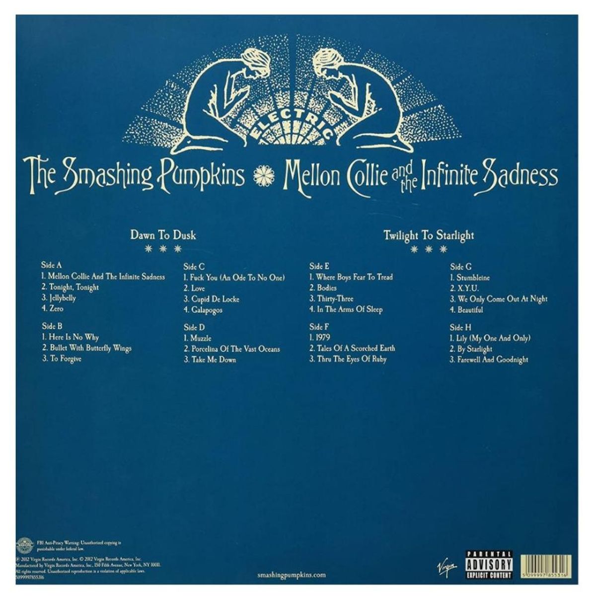 HITWAY MUSIC - SMASHING PUMPKINS-MELLON COLLIE&INFINITE SADNESS4LP-VINILO