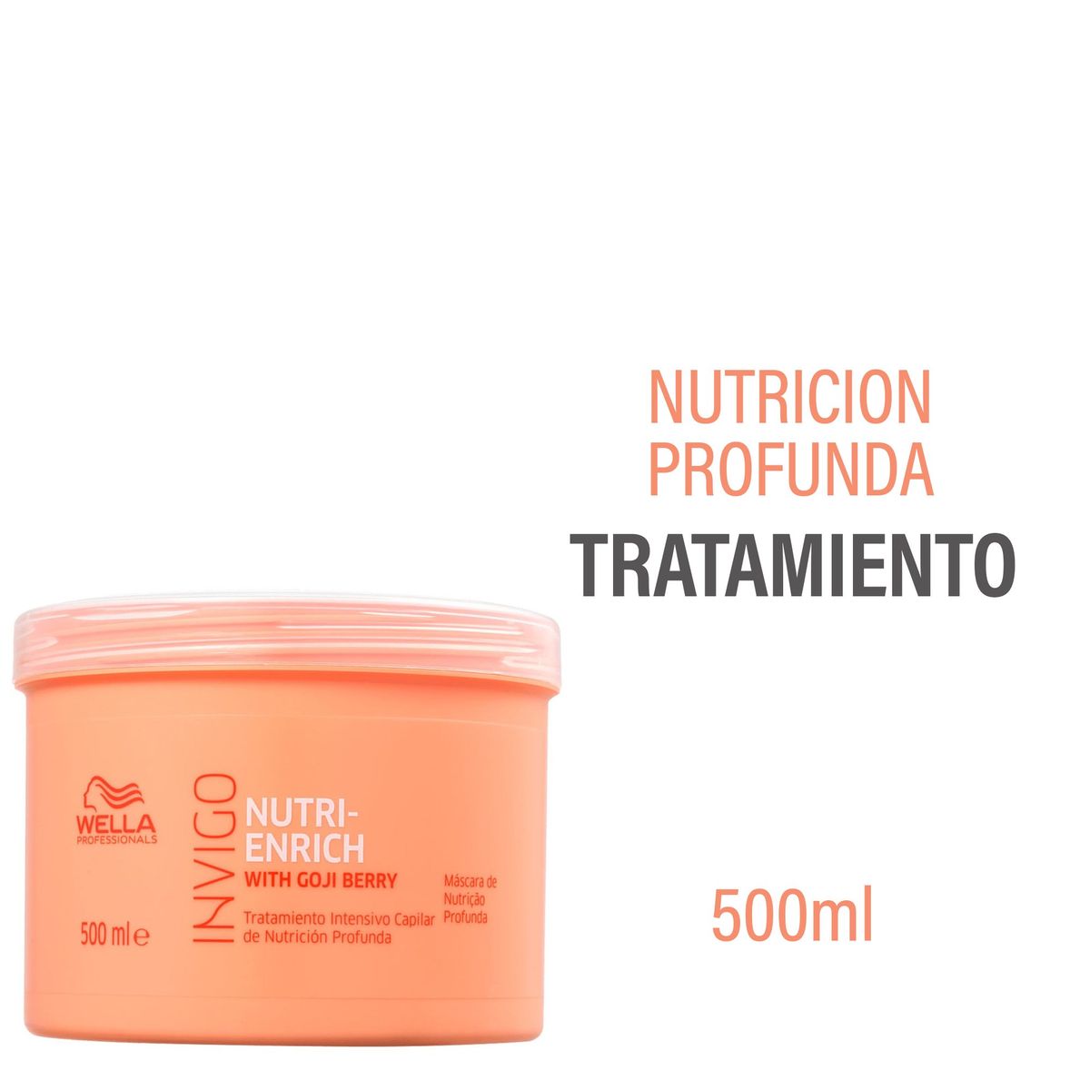 WELLA - Máscarilla Tratamiento Intensivo Nutri Enrich Wella 500 Ml...-