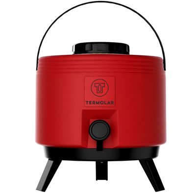 Imagen 2 del producto Maxi Termo 6 Litros Termolar Rojo para Agua Caliente y Fria