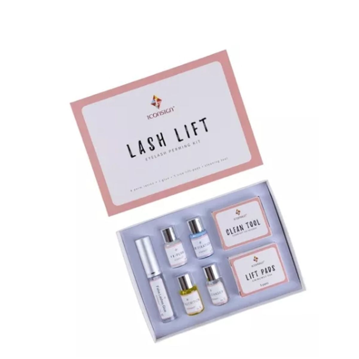 GENERICO - ICONSIGN® Kit Permanente de Pestañas Lifting Completo