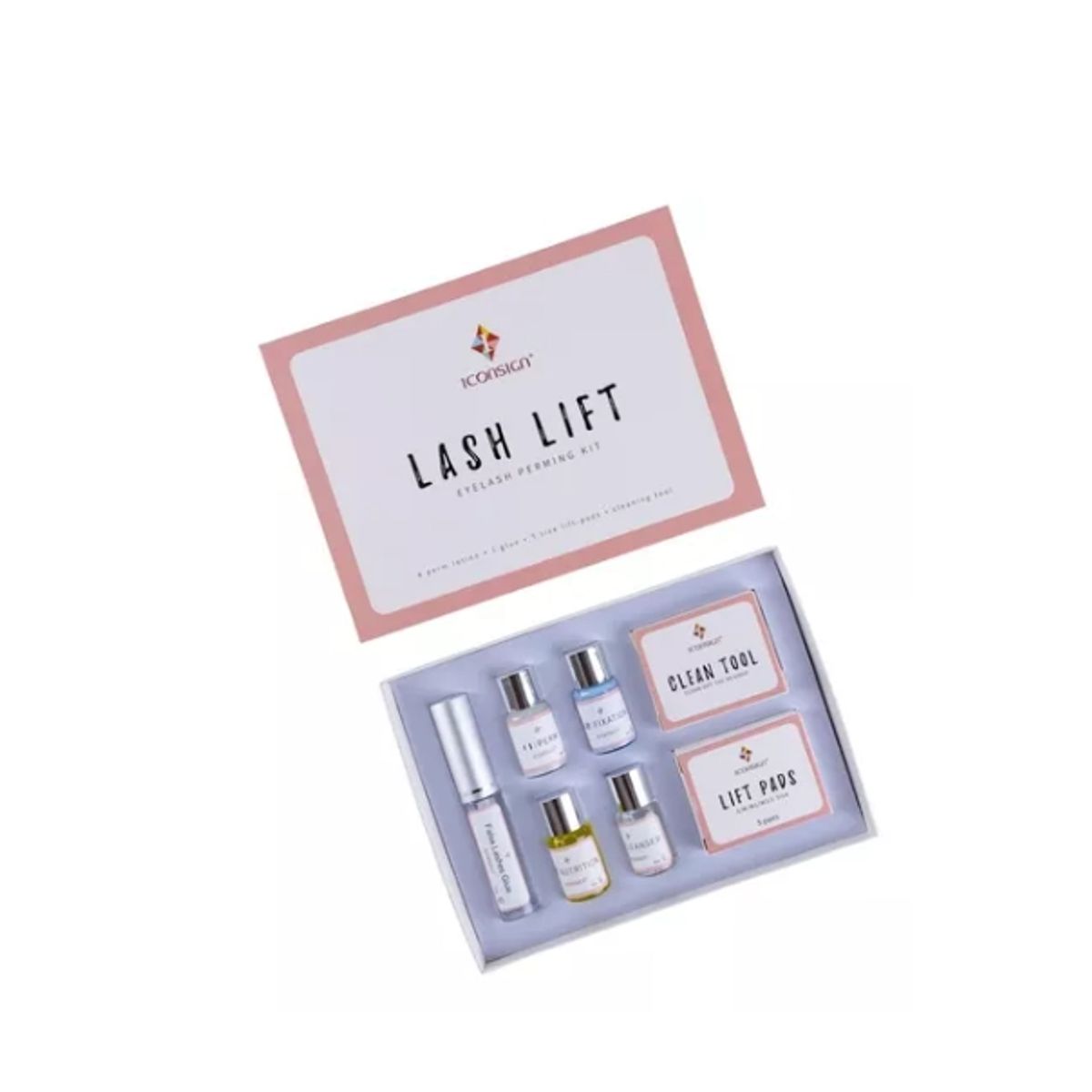 GENERICO - ICONSIGN® Kit Permanente de Pestañas Lifting Completo