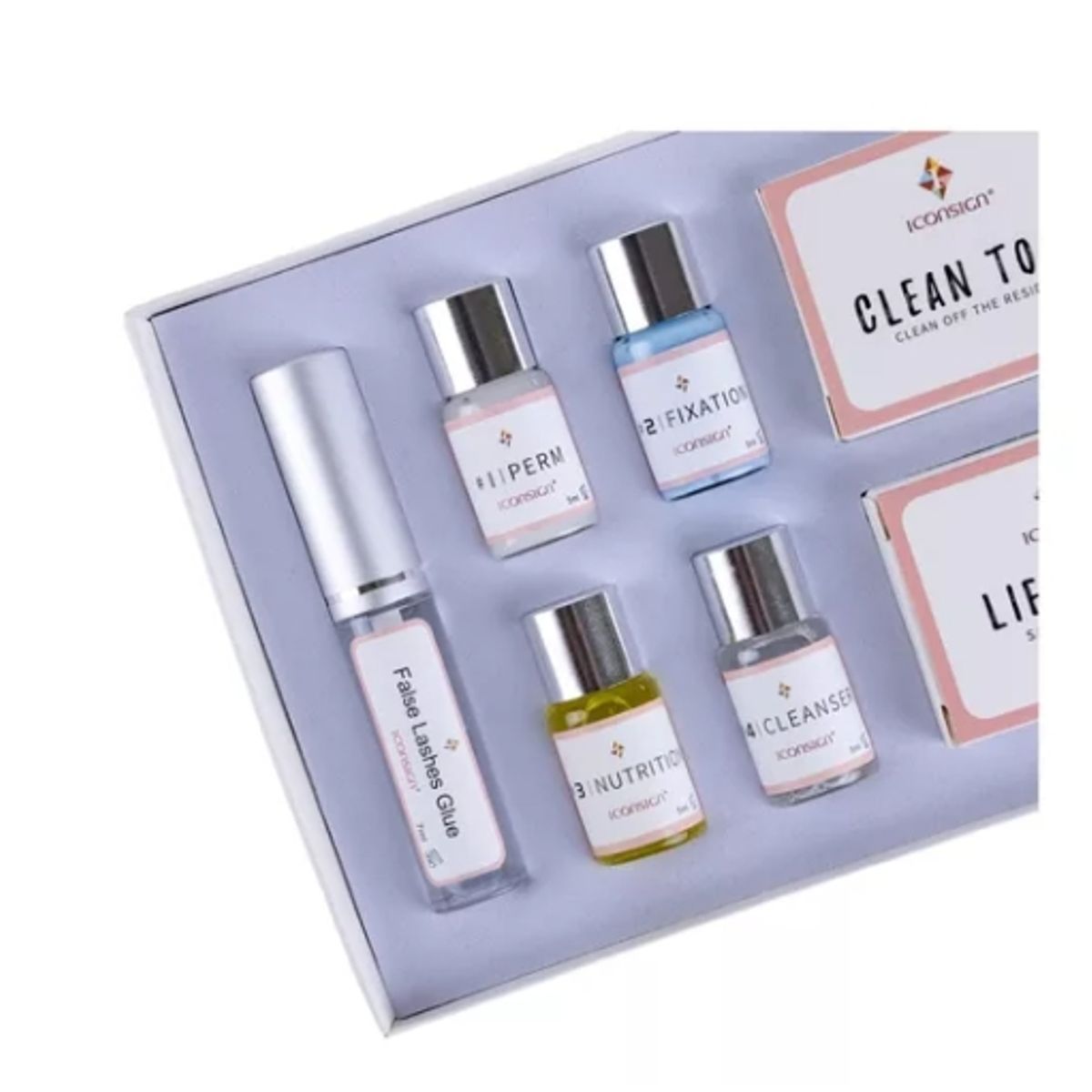 GENERICO - ICONSIGN® Kit Permanente de Pestañas Lifting Completo