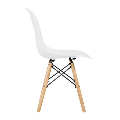 Imagen 2 del producto Silla de comedor estilo eames blanca