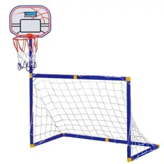 GENERICO - Mini arco de fútbol y basquetbol juego 2 en 1