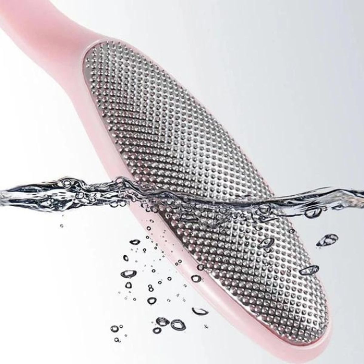 GENERICO - Set De Pedicure Metalico Rosado