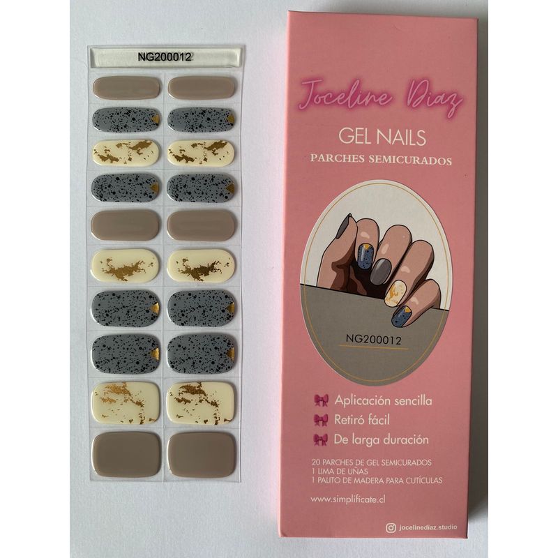 GENERICO - uñas gel semicuradas Joceline Diaz