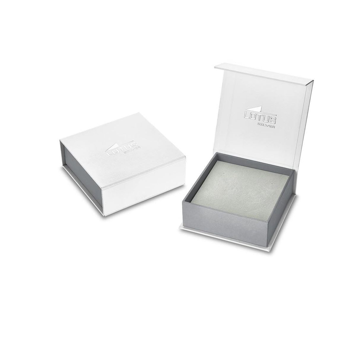 LOTUS SILVER - Collar LP3555-1/2 Lotus Silver Mujer Leros