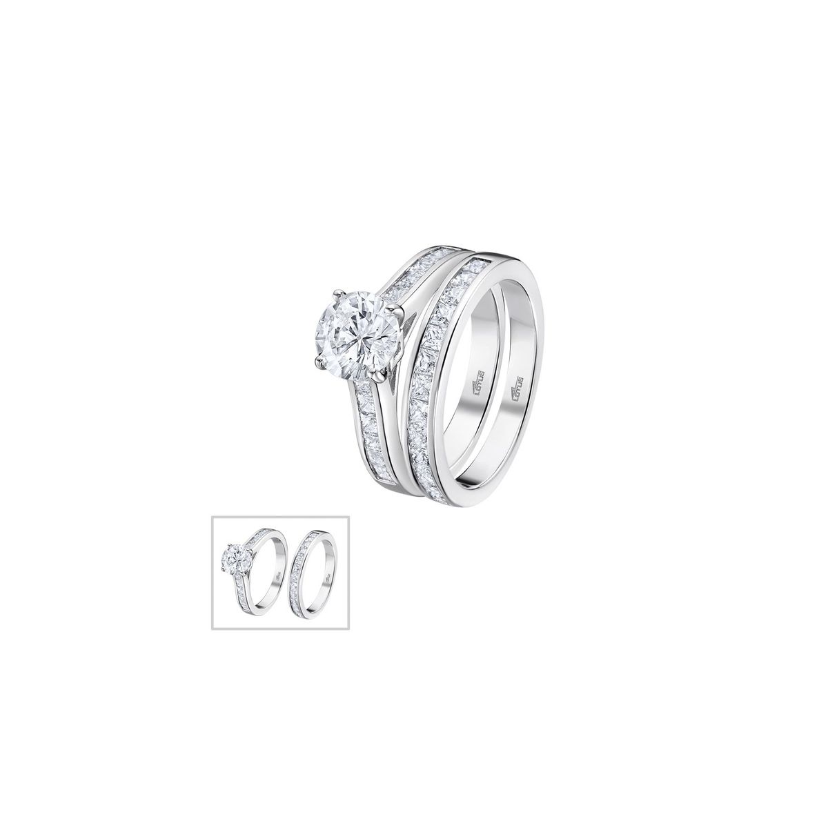 LOTUS SILVER - Anillo LP3554-3/112 Lotus Silver Mujer Pure Essential