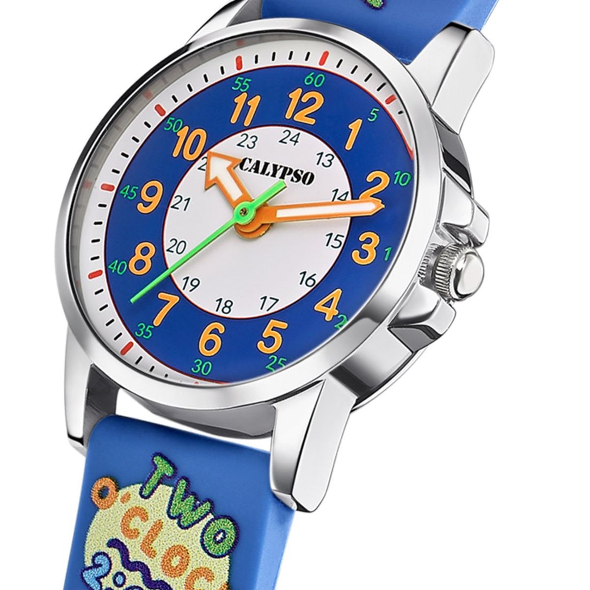 CALYPSO - Reloj K5824/6 Calypso Plateado Infantil Digitana