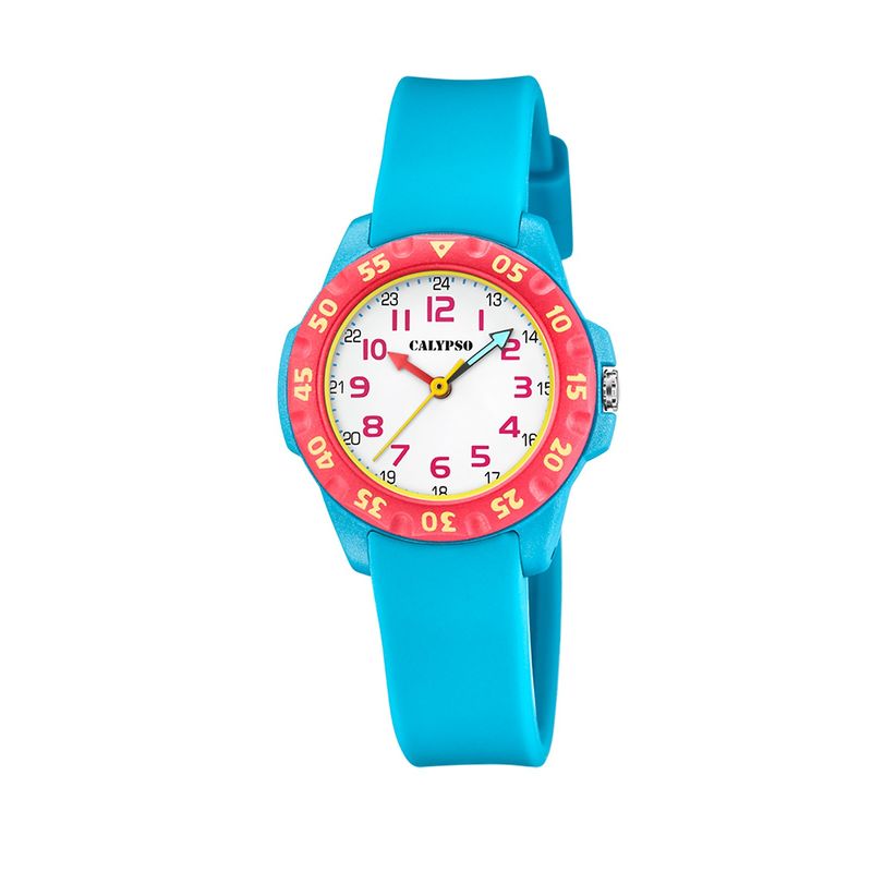 CALYPSO - Reloj K5829/3 Calypso Blanco Infantil Digitana