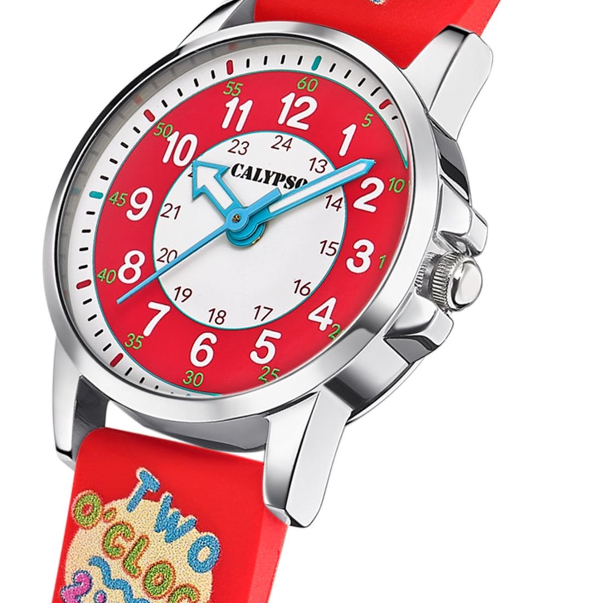 CALYPSO - Reloj K5824/5 Calypso Blanco Infantil Digitana