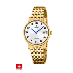 FESTINA SWISS - Reloj F20021/4 Plateado Mujer Swiss Made