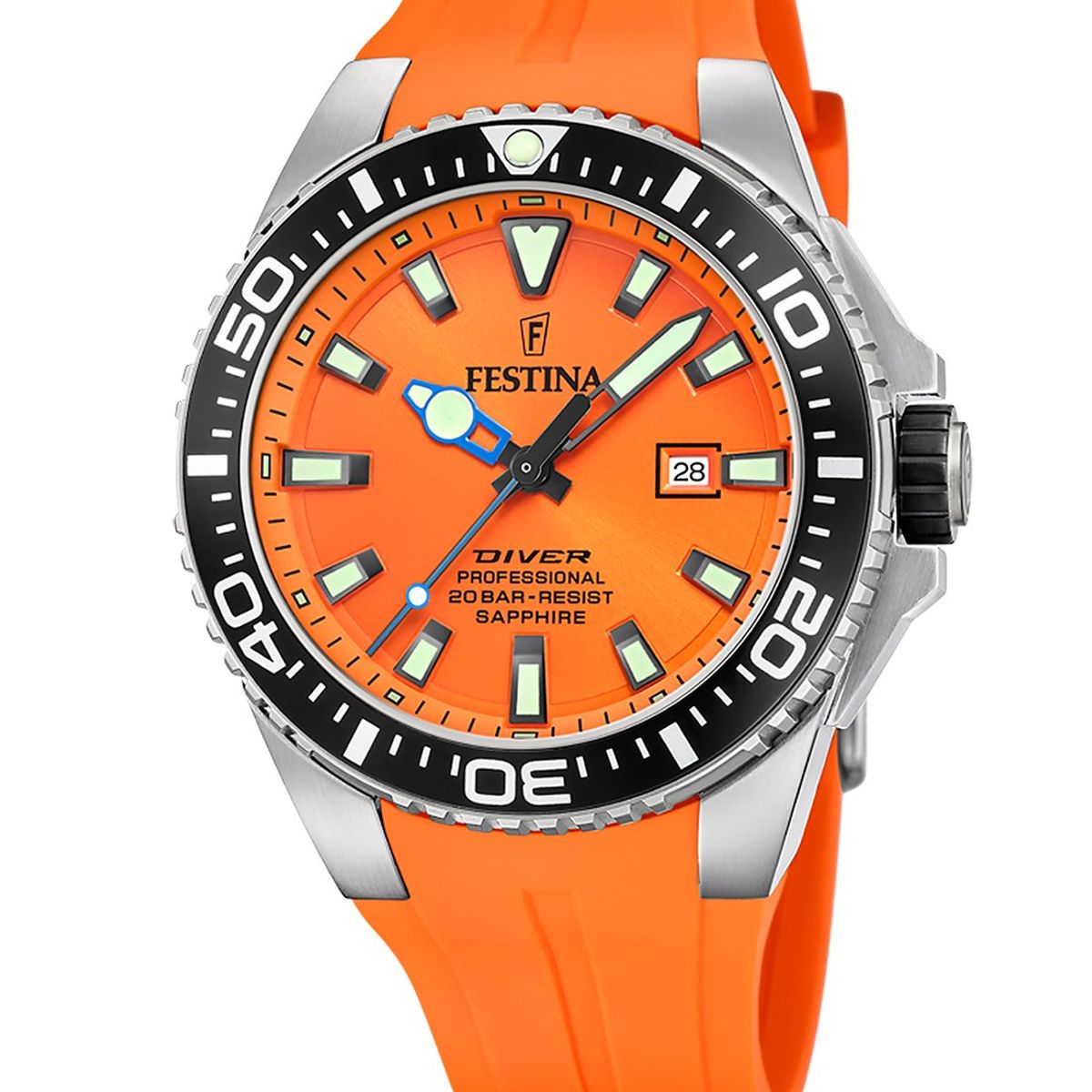 FESTINA - Reloj F20664/4 Festina Naranja Hombre The Originals