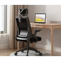 Silla de oficina ejecutiva Ergonomic Plus negra