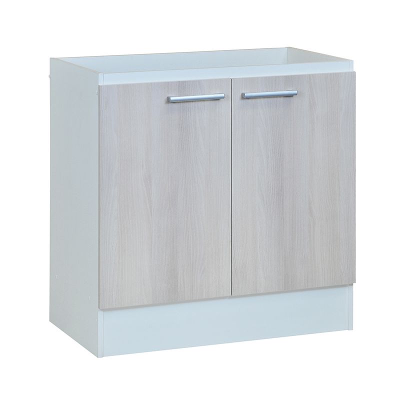 MOBIKIT - Mueble Base 2 Puertas con Repisa 80 cm