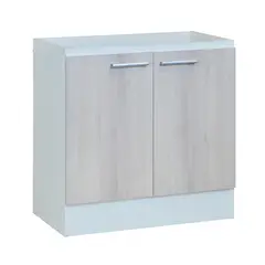 MOBIKIT - Mueble Base 2 Puertas con Repisa 80 cm