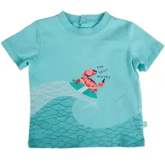 PILLIN - Polera Bebe Niño Turquesa
