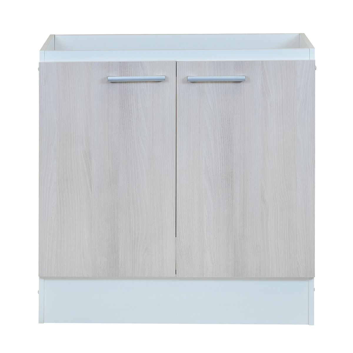 MOBIKIT - Base Lavaplatos 2 Puertas 80 Cm Acacia Arena Mobikit