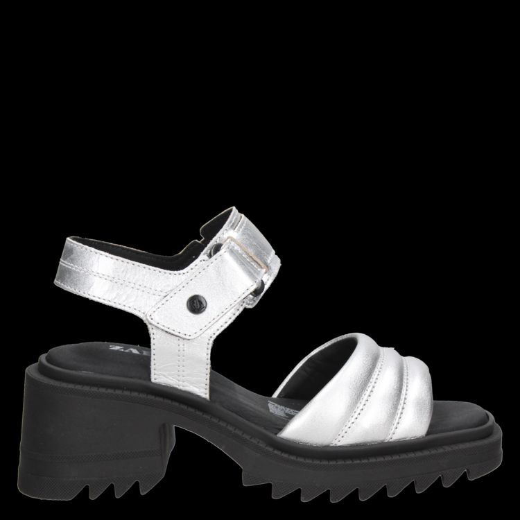 Sandalia Casual Mujer Plateado