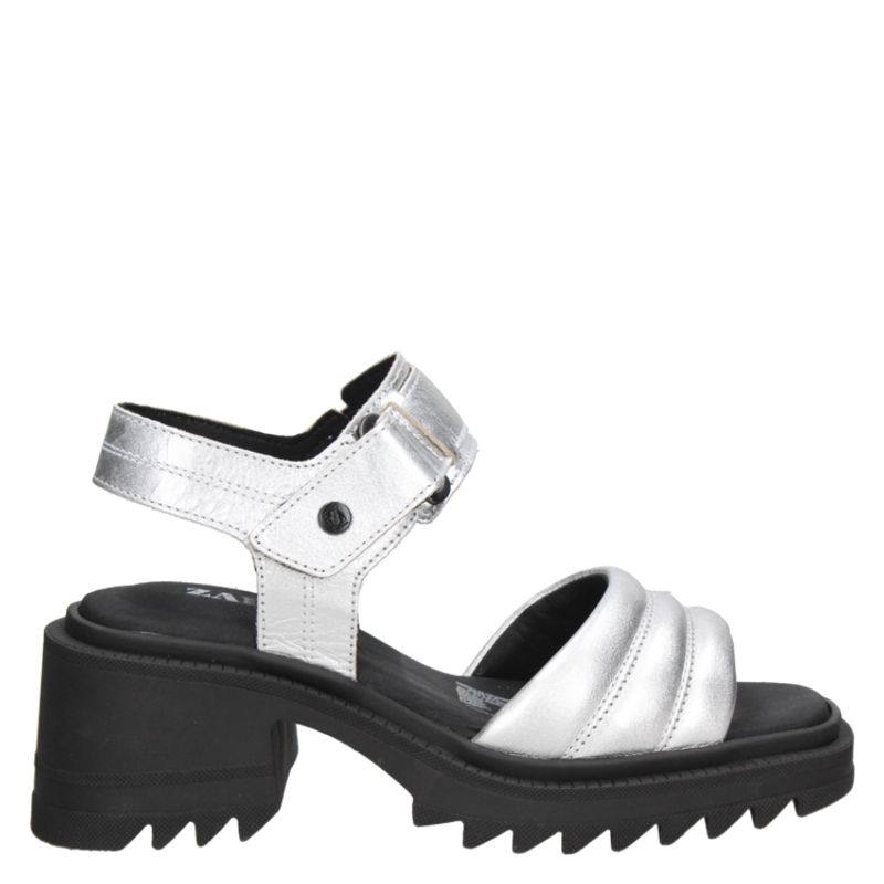 ZAPPA - Sandalia Casual Mujer Plateado Zappa