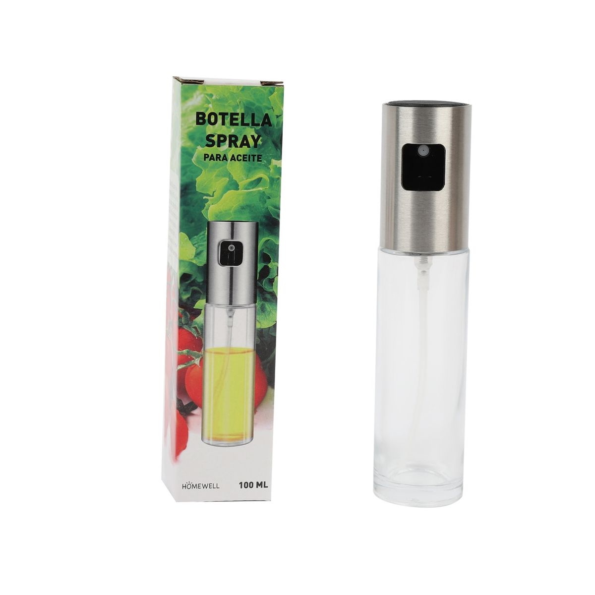 HOMEWELL - Dispensador Spray De Aceite 4*18cm HOMEWELL