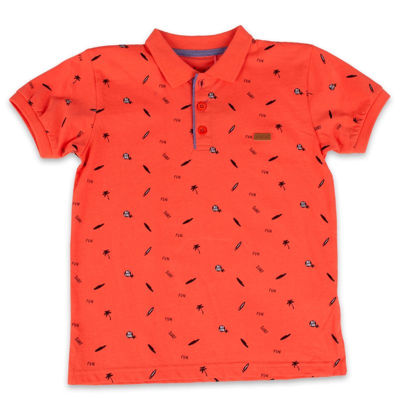 PILLIN - Polera Niño Coral Pillin PILLIN