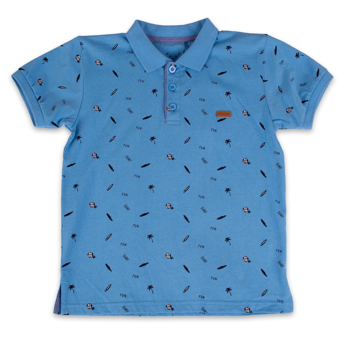 PILLIN - Polera Niño Celeste Pillin PILLIN